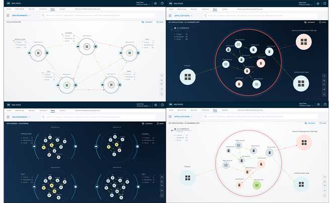 NSX Intelligence hi-fi dark mode